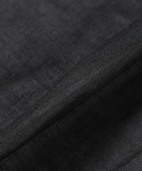 LOVELESS(ラブレス)の「ペーパーリネンブラウス(シャツ/ブラウス・レディース・オフホワイト/ブラック/ブラウン系その他5・M)」の11枚目の写真