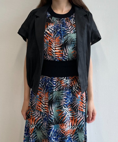 LOVELESS(ラブレス)の「ペーパーリネンブラウス(シャツ/ブラウス・レディース・オフホワイト/ブラック/ブラウン系その他5・M)」の17枚目の写真