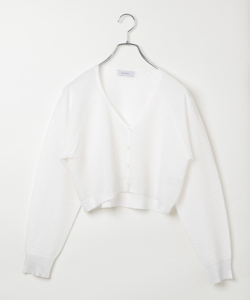 PAGEBOY（ページボーイ）の「ハクグラデシアーVネックカーディガン（カーディガン/ボレロ・レディース・ブラック/ブルーグレー/ホワイト/グリーン系その他6・FREE）」の17枚目の写真