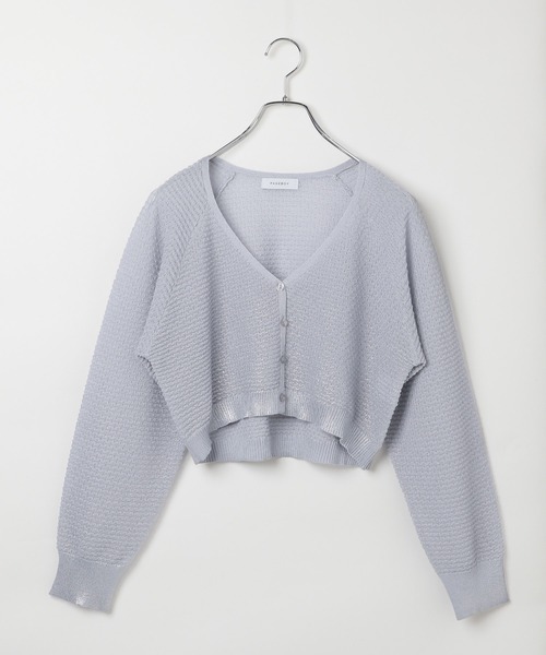 PAGEBOY（ページボーイ）の「ハクグラデシアーVネックカーディガン（カーディガン/ボレロ・レディース・ブラック/ブルーグレー/ホワイト/グリーン系その他6・FREE）」の19枚目の写真