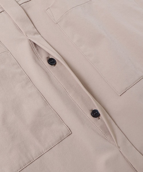 hunch（ハンチ）の「接触冷感シャツワンピース（シャツワンピース・レディース・ブラック/ベージュ・FREE）」の16枚目の写真