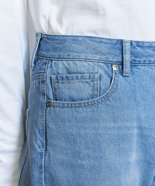 BEAUTY&YOUTH UNITED ARROWS（ビューティーアンドユースユナイテッドアローズ）の「【WEB限定】デニムフレアパンツ -ウォッシャブル-（デニムパンツ・レディース・コバルトブルー/オフホワイト/ネイビー・S/M/L/XS）」の19枚目の写真