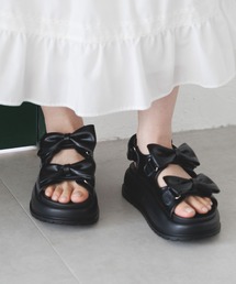 3.3 Field Trip／ダブル リボン サンダル