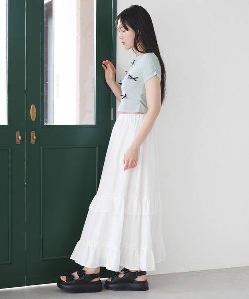 3.3 Field Trip （3.3フィールドトリップ）の「3.3 Field Trip／ダブル リボン サンダル（サンダル・レディース・その他1/ブラック・LARGE/MEDIUM）」の9枚目の写真