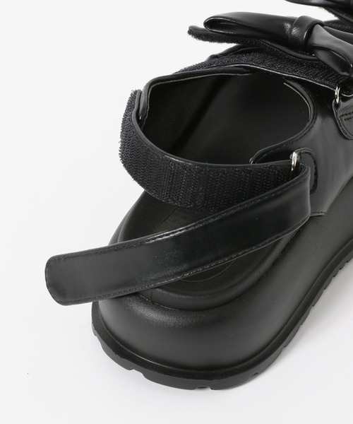 3.3 Field Trip （3.3フィールドトリップ）の「3.3 Field Trip／ダブル リボン サンダル（サンダル・レディース・その他1/ブラック・LARGE/MEDIUM）」の18枚目の写真