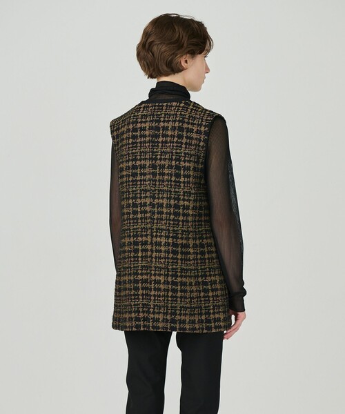 GRACE CONTINENTAL（グレースコンチネンタル）の「チドリツイードベスト（ベスト・レディース・マルチ・36/38）」の3枚目の写真