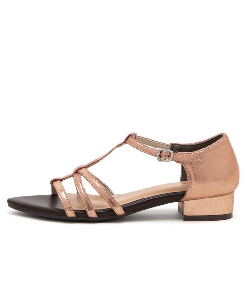 JELLY BEANS（ジェリービーンズ）の「ポインテッドクロスTストラップサンダル(210-40394)JELLY BEANS(ジェリービーンズ)（サンダル・レディース・シルバー/ブラック/ライトピンク・S/M/L）」の7枚目の写真