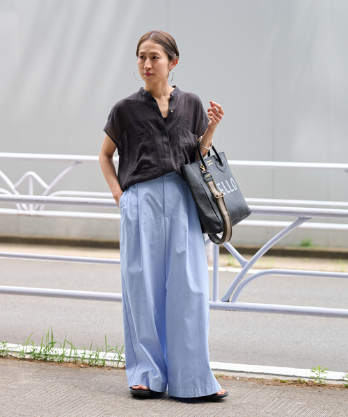 FRAMeWORK（フレームワーク）の「エクストラワイドパンツ