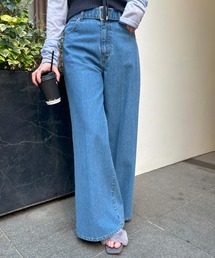 VIS | センタープレスワイドデニム(デニムパンツ)