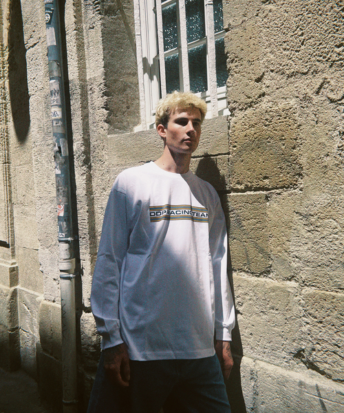 ddp（ディーディーピー）の「DDP 417別注 bike Tシャツ（Tシャツ/カットソー・メンズ・ブラック/ホワイト・MEDIUM/LARGE）」の5枚目の写真