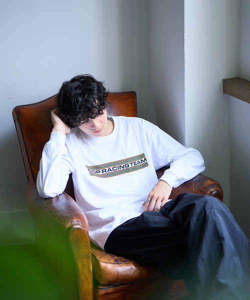 ddp（ディーディーピー）の「DDP 417別注 bike Tシャツ（Tシャツ/カットソー・メンズ・ブラック/ホワイト・MEDIUM/LARGE）」の8枚目の写真