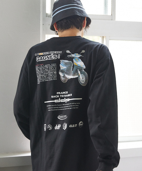 ddp（ディーディーピー）の「DDP 417別注 bike Tシャツ（Tシャツ/カットソー・メンズ・ブラック/ホワイト・MEDIUM/LARGE）」の19枚目の写真