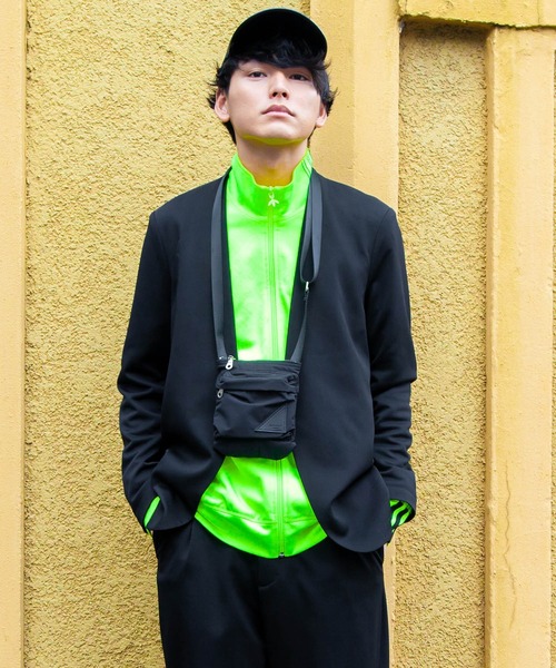 ADAM PATEK(アダムパテック)の「★ADAM PATEK/【Anza】BREATHATEC mini shoulderbag(ショルダーバッグ・メンズ・ネイビー/ブラック・ONESIZE)」の7枚目の写真