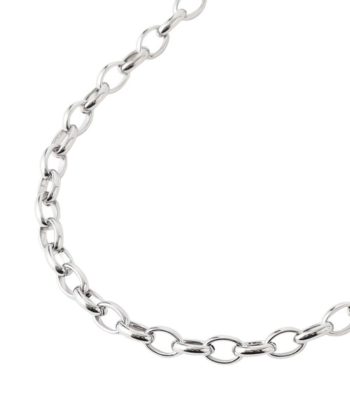 LOVELESS（ラブレス）の「【UNISEX】ラウンドチェーン2WAYネックレス（ネックレス・メンズ・シルバー系その他・FREE）」の4枚目の写真