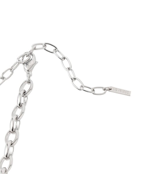 LOVELESS（ラブレス）の「【UNISEX】ラウンドチェーン2WAYネックレス（ネックレス・メンズ・シルバー系その他・FREE）」の3枚目の写真