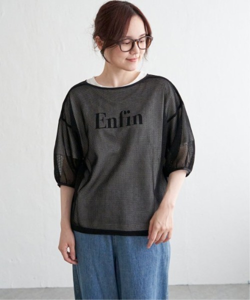 LBC(エルビーシー)の「2WAYメッシュプルオーバー(Tシャツ/カットソー・レディース・ブラック/ブルー・M)」の15枚目の写真