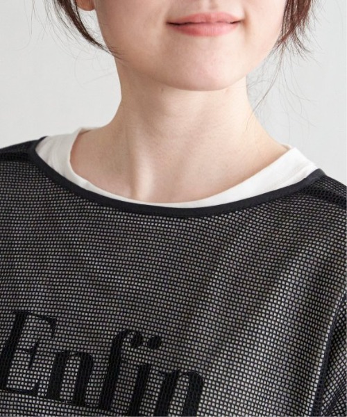 LBC(エルビーシー)の「2WAYメッシュプルオーバー(Tシャツ/カットソー・レディース・ブラック/ブルー・M)」の16枚目の写真