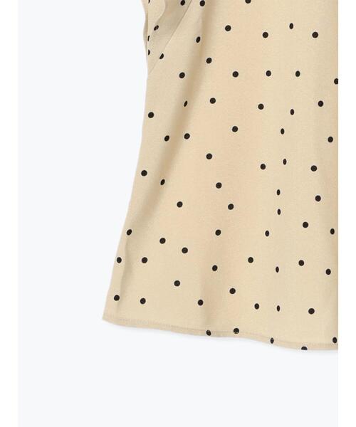 Te chichi TERRASSE（テチチテラス）の「【セットアップ可】麻調タックブラウス（シャツ/ブラウス・レディース・ベージュ/ブラック/チャコールグレー・F）」の19枚目の写真