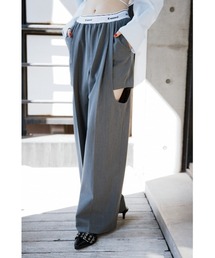SLY | SIDE HOLE RELAX TROUSERS サイド ホール リラックス トラウザー(スラックス)