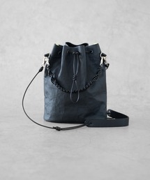 Dyneema(R)  Leather DRAWSTRING 2WAYBAG / 超軽量ダイニーマレザードローストリング2WAYバッグ