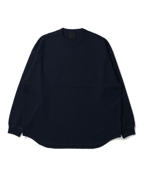 DAIWA PIER39(ダイワピア39)の「DAIWA PIER39 TECH THERMAL CREW L/S ダイワ ピア(Tシャツ/カットソー・メンズ・ブラック/ホワイト系その他/ネイビー系/チャコールグレー・LARGE/MEDIUM/SMALL)」の1枚目の写真