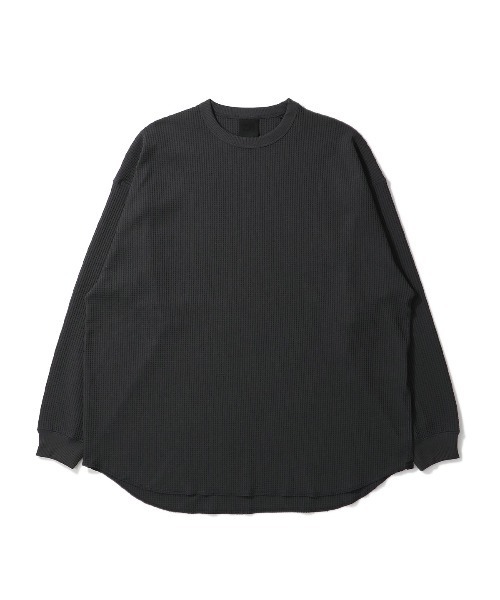 DAIWA PIER39(ダイワピア39)の「DAIWA PIER39 TECH THERMAL CREW L/S ダイワ ピア(Tシャツ/カットソー・メンズ・ブラック/ホワイト系その他/ネイビー系/チャコールグレー・LARGE/MEDIUM/SMALL)」の4枚目の写真