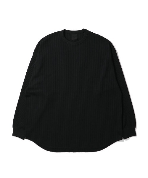 DAIWA PIER39(ダイワピア39)の「DAIWA PIER39 TECH THERMAL CREW L/S ダイワ ピア(Tシャツ/カットソー・メンズ・ブラック/ホワイト系その他/ネイビー系/チャコールグレー・LARGE/MEDIUM/SMALL)」の3枚目の写真
