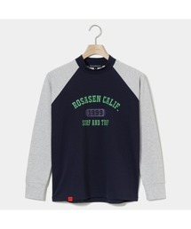 【Rosasen/GOLF】ストレッチカノコインレー長袖モックネック