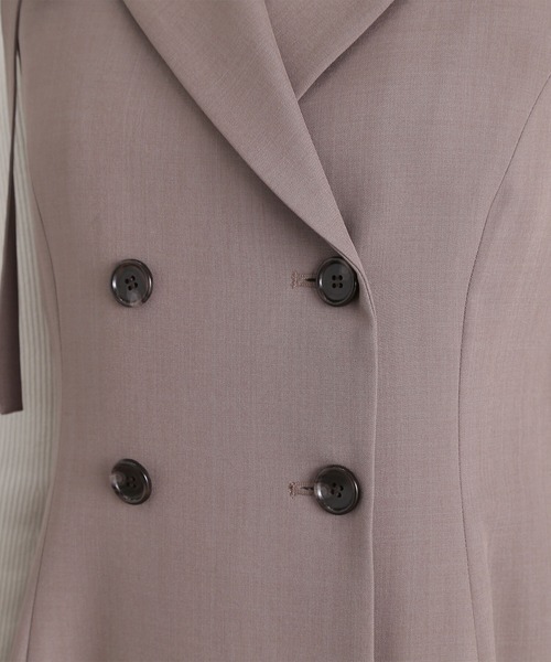 NATURAL BEAUTY BASIC（ナチュラルビューティーベーシック）の「◇【美人百花掲載】2wayショルダーリボンジャンスカ（ジャンパースカート・レディース・ブラウン/ネイビー・MEDIUM/SMALL）」の13枚目の写真