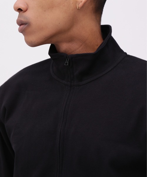 DAILY/デイリー》STAND ZIP RIB JACKET / スタンドジップ リブ