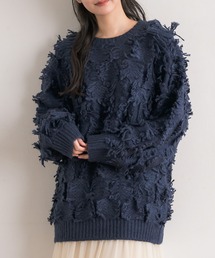 RETRO GIRL | 【S/Lサイズ】フリンジPO(ニット/セーター)