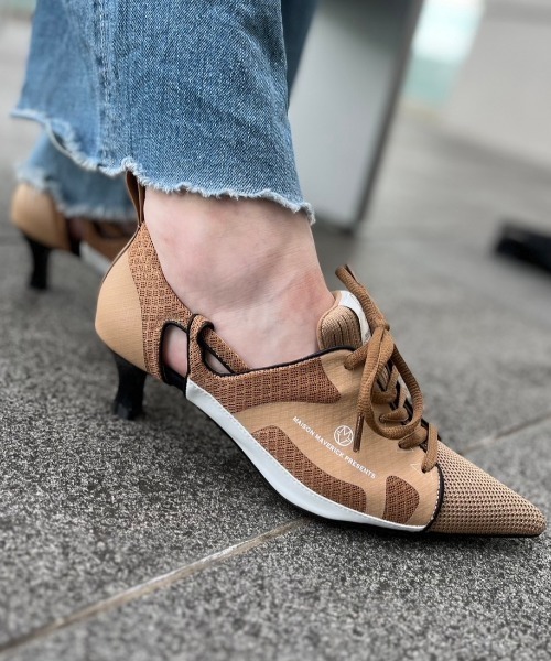 Scrap Book(スクラップブック)の「【MAISON MAVERICK PRESENTS】Maverick 60mm Pumps(パンプス・レディース・ブラック/ベージュ・L/M)」の6枚目の写真