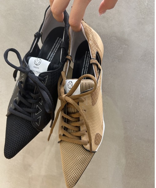 Scrap Book(スクラップブック)の「【MAISON MAVERICK PRESENTS】Maverick 60mm Pumps(パンプス・レディース・ブラック/ベージュ・L/M)」の9枚目の写真