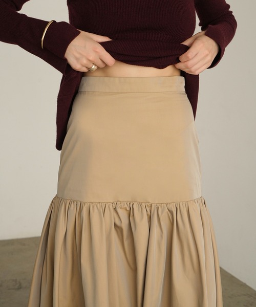 CLANE クラネ GATHERED VOLUME SKIRT スカート セール】GATHERED VOLUME SKIRT（スカート）｜CLANE（クラネ）の