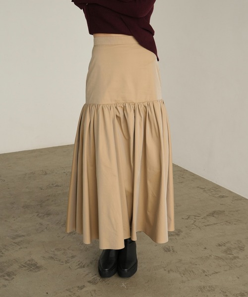 セール】VOLUME GATHER SKIRT（スカート）｜CLANE（クラネ）の