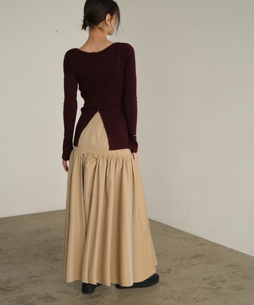 セール】VOLUME GATHER SKIRT（スカート）｜CLANE（クラネ）の
