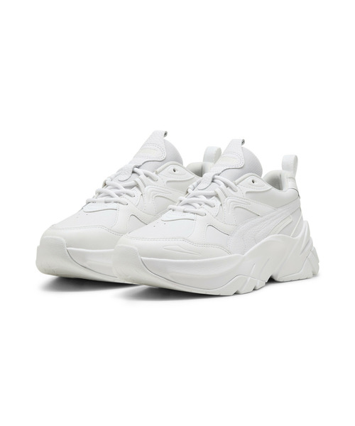 PUMA（プーマ）の「PUMA プーマ ウィメンズ ソフィア レザー スニーカー（スニーカー・レディース・ホワイト/ブラック/オフホワイト・24.5cm/24.0cm/25.5cm/22.5cm/22.0cm/23.5cm/23.0cm/25.0cm/26.0cm/26.5cm/27.0cm/27.5cm）」の9枚目の写真