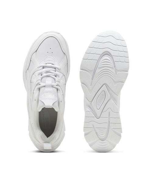 PUMA（プーマ）の「PUMA プーマ ウィメンズ ソフィア レザー スニーカー（スニーカー・レディース・ホワイト/ブラック/オフホワイト・24.5cm/24.0cm/25.5cm/22.5cm/22.0cm/23.5cm/23.0cm/25.0cm/26.0cm/26.5cm/27.0cm/27.5cm）」の11枚目の写真