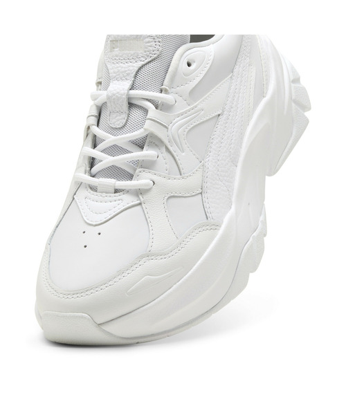 PUMA（プーマ）の「PUMA プーマ ウィメンズ ソフィア レザー スニーカー（スニーカー・レディース・ホワイト/ブラック/オフホワイト・24.5cm/24.0cm/25.5cm/22.5cm/22.0cm/23.5cm/23.0cm/25.0cm/26.0cm/26.5cm/27.0cm/27.5cm）」の13枚目の写真