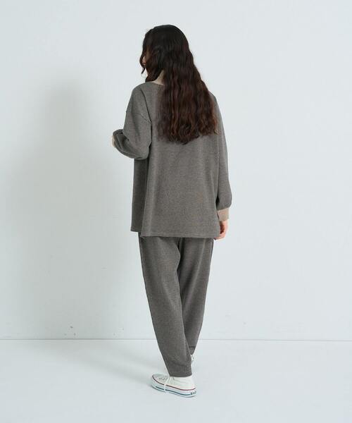 conges payes ADIEU TRISTESSE（コンジェ ペイエ アデュートリステス）の「リブタートルプルオーバー（Tシャツ/カットソー・レディース・ベージュ/グレー/カーキ・FREE）」の9枚目の写真