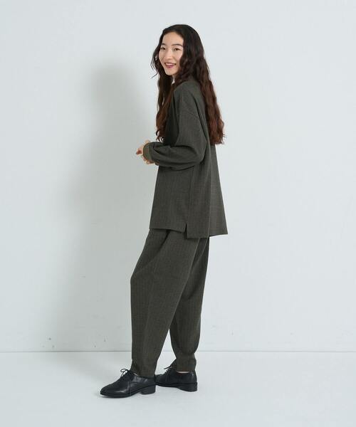 conges payes ADIEU TRISTESSE（コンジェ ペイエ アデュートリステス）の「リブタートルプルオーバー（Tシャツ/カットソー・レディース・ベージュ/グレー/カーキ・FREE）」の20枚目の写真