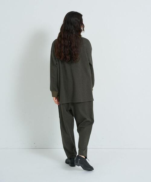 conges payes ADIEU TRISTESSE（コンジェ ペイエ アデュートリステス）の「リブタートルプルオーバー（Tシャツ/カットソー・レディース・ベージュ/グレー/カーキ・FREE）」の21枚目の写真