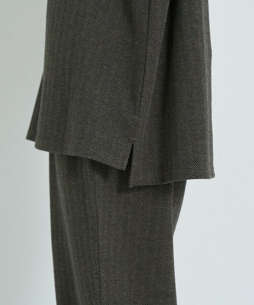 conges payes ADIEU TRISTESSE（コンジェ ペイエ アデュートリステス）の「リブタートルプルオーバー（Tシャツ/カットソー・レディース・ベージュ/グレー/カーキ・FREE）」の6枚目の写真