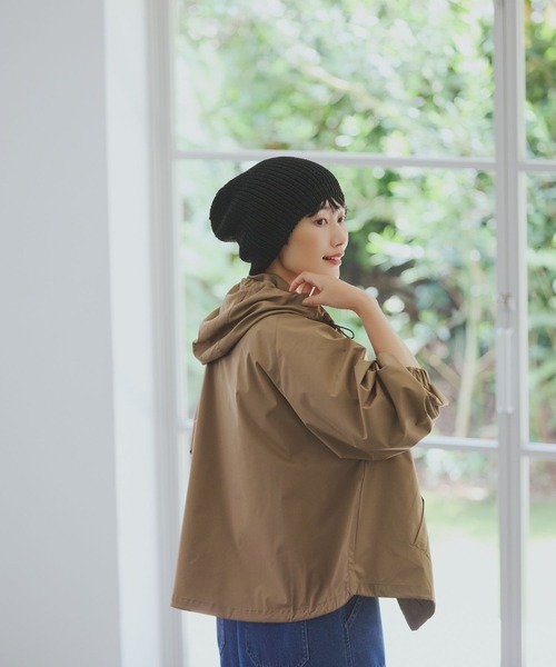 studio CLIP(スタディオクリップ)の「アソートニットワッチ(ニットキャップ/ビーニー・レディース・ブラウン/グレー/ブラック/アイボリー・FREE)」の5枚目の写真