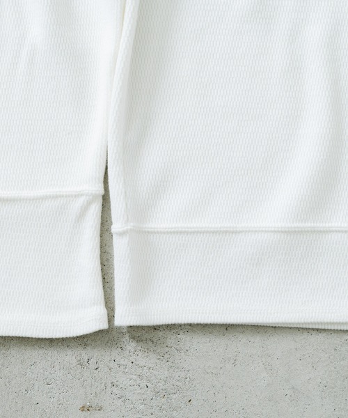 quadro（クオドロ）の「サーマルクルーネックプルオーバー（Tシャツ/カットソー・メンズ・ダークネイビー/キナリ/オリーブ/グレー・LARGE/MEDIUM）」の22枚目の写真