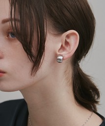 ciite' surgical stainless（シーテサージカルステンレス）の「【 金属アレルギー対応 】 ぷっくりマットイヤリング サージカルステンレス   (両耳用)（イヤリング・レディース）」