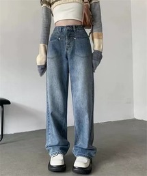 ヴィンテージルーズデニムパンツ
