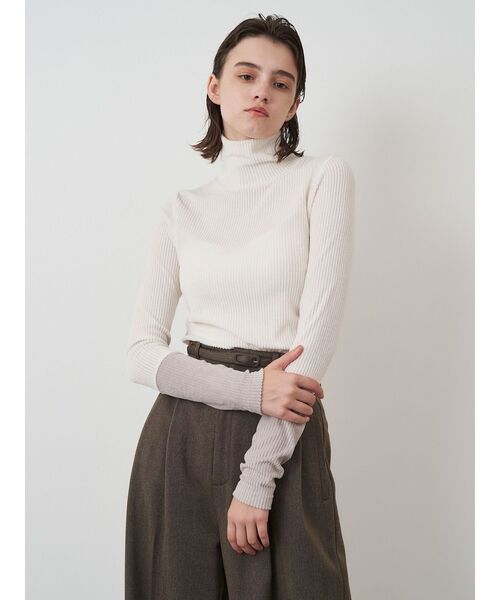 【セール】ストライプベロアカットソー（Tシャツ/カットソー）｜ELENDEEK（エレンディーク）