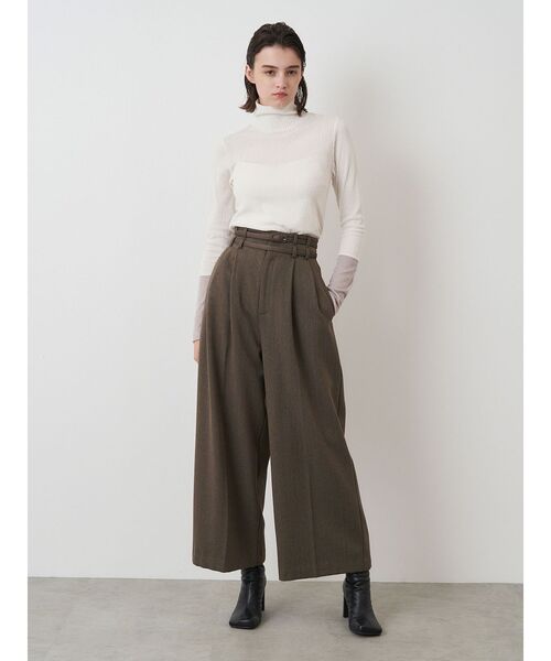 【セール】ストライプベロアカットソー（Tシャツ/カットソー）｜ELENDEEK（エレンディーク）