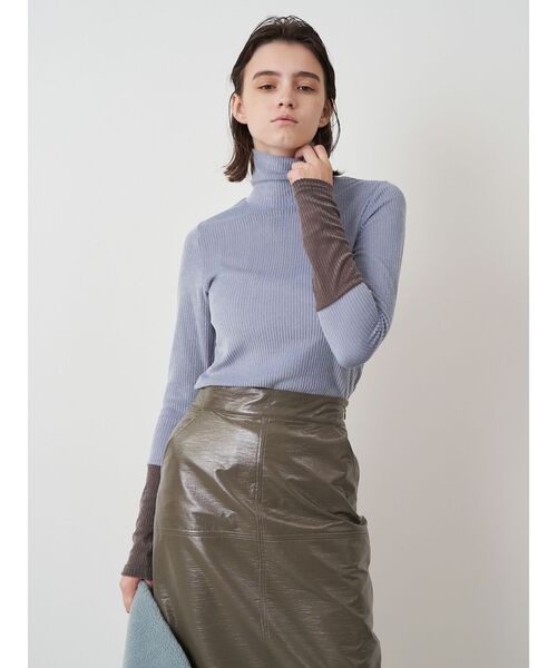 【セール】ストライプベロアカットソー（Tシャツ/カットソー）｜ELENDEEK（エレンディーク）